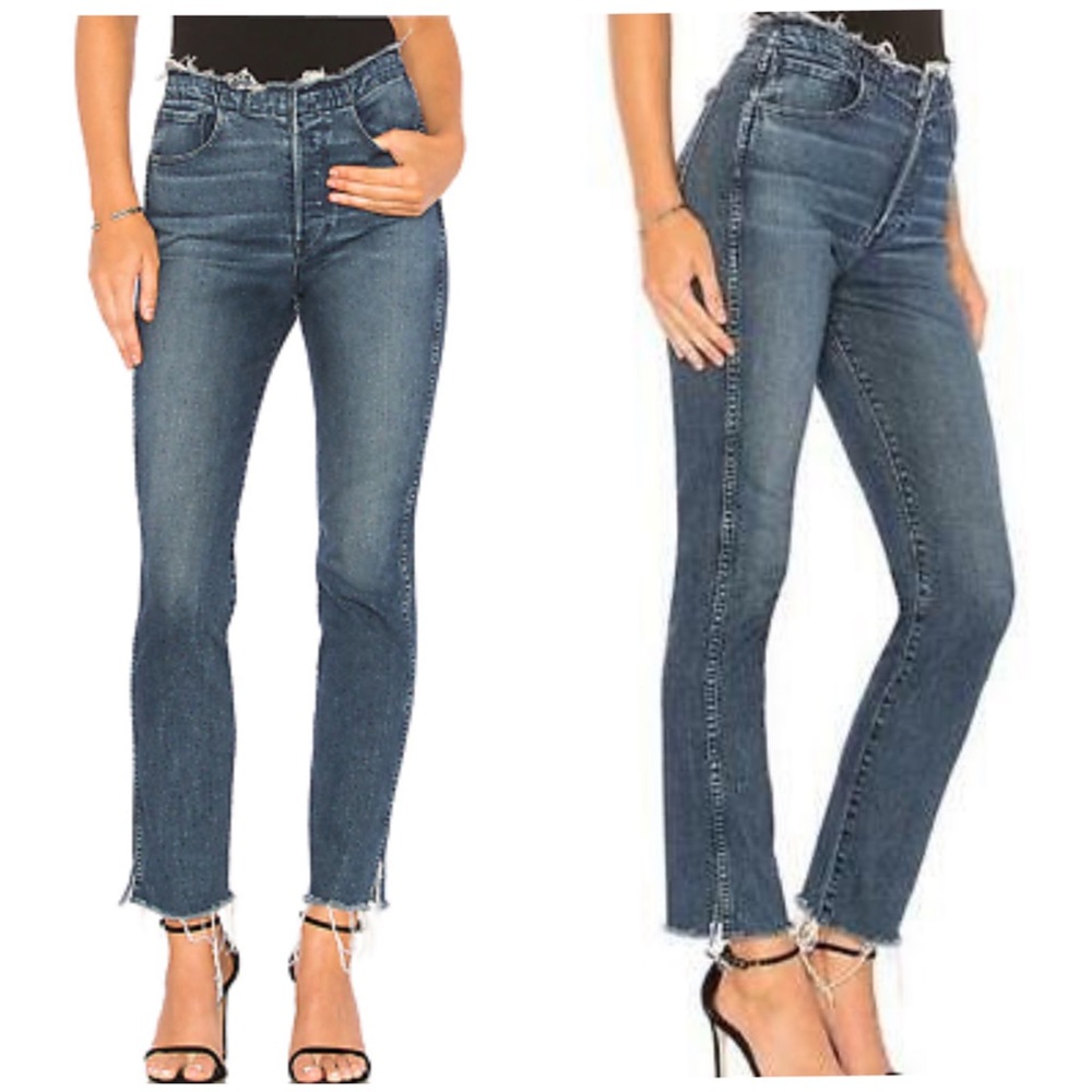 3x1 Cora Crop Button‎ Fly In Tin Coo Size 24
